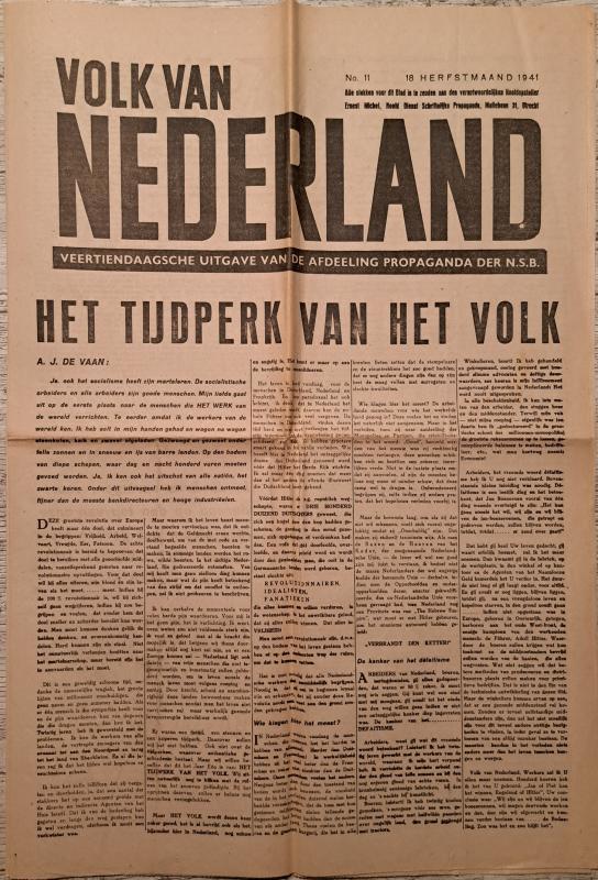 Volk van Nederland - 1941 No. 11