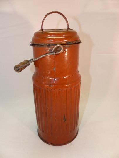 Milk Can made of a German Gasmask Canister