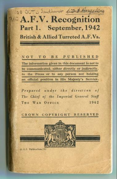 A.F.V. Recognition - British & Allied Turreted A.F.Vs. - Part 1 Sept, 1942