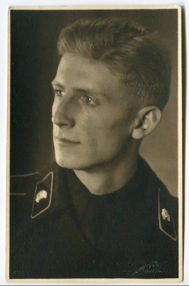 German Photograph (Postcard) of a Panzer Man, 3