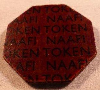 British NAAFI Token - 1945/1946