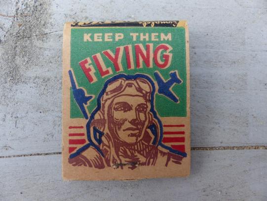 US WWII 'Keep them Flying' Matchbook
