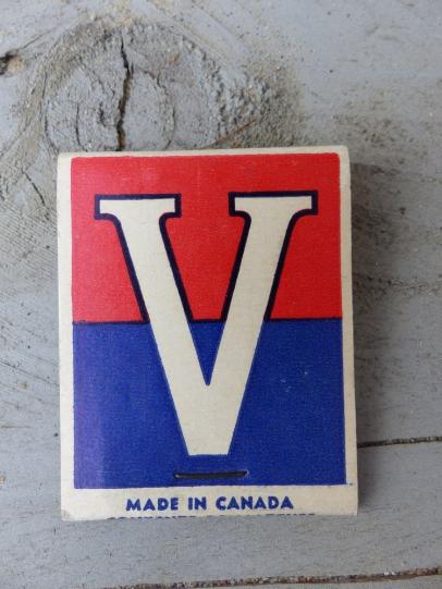 Canadian WWII 'V' Matchbook