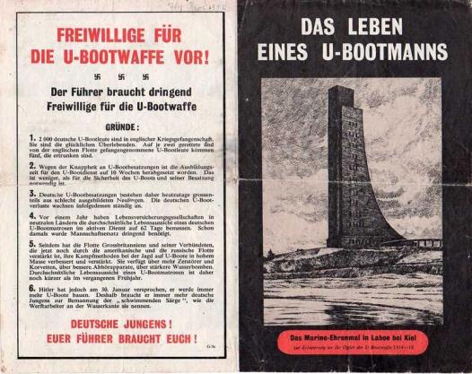 Allied Leaflet - Das Leben eines U-bootmanns