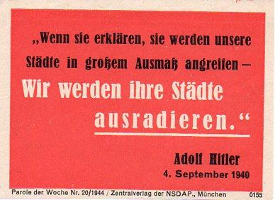 Allied Leaflet - Parole der Woche Nr.20/1944