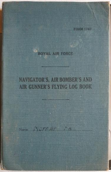Flight logbook and aerial photographs of partisan supply