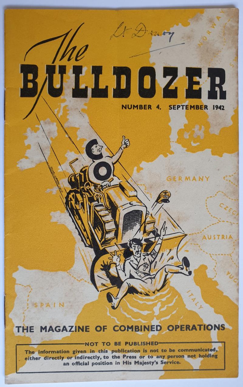 Rare Magazine of Combined Operations - The Bulldozer