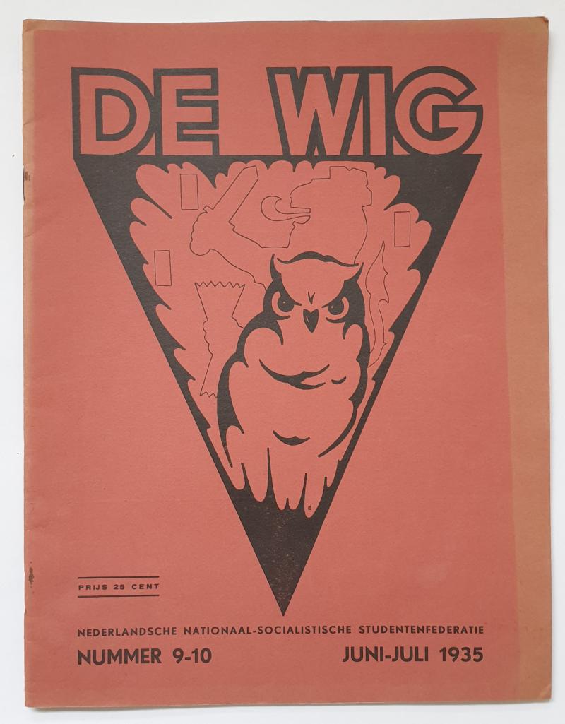 Zeldzaam nummer van DE WIG, nr 9/10 1935 - Rare issue of DE WIG, no 9/10 1935