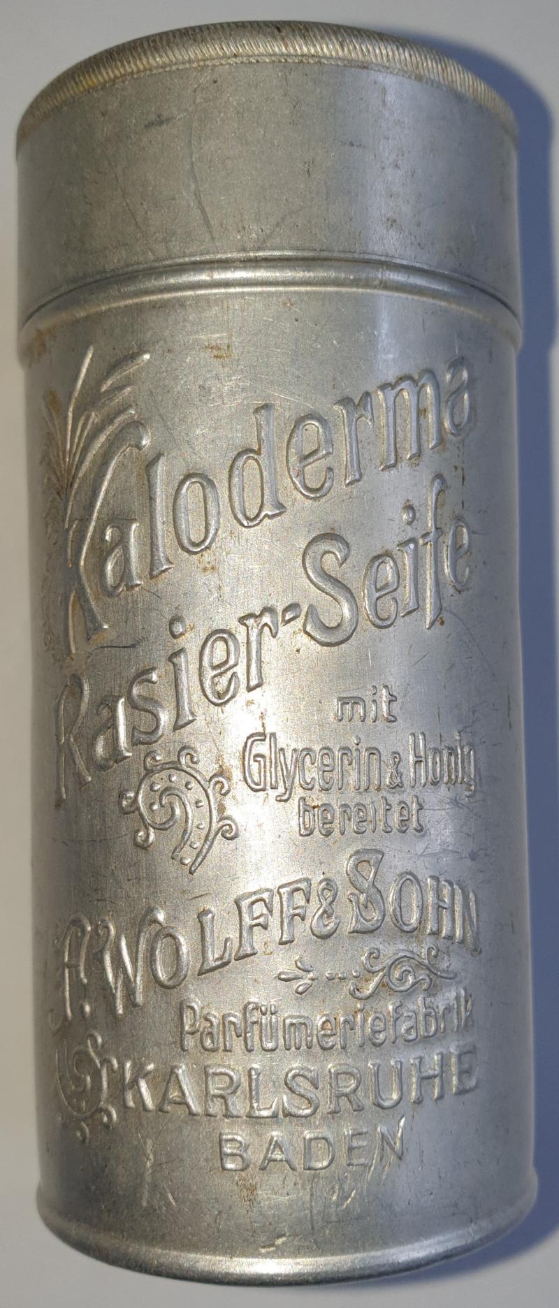 German Kaloderma Shaving Soap Tin