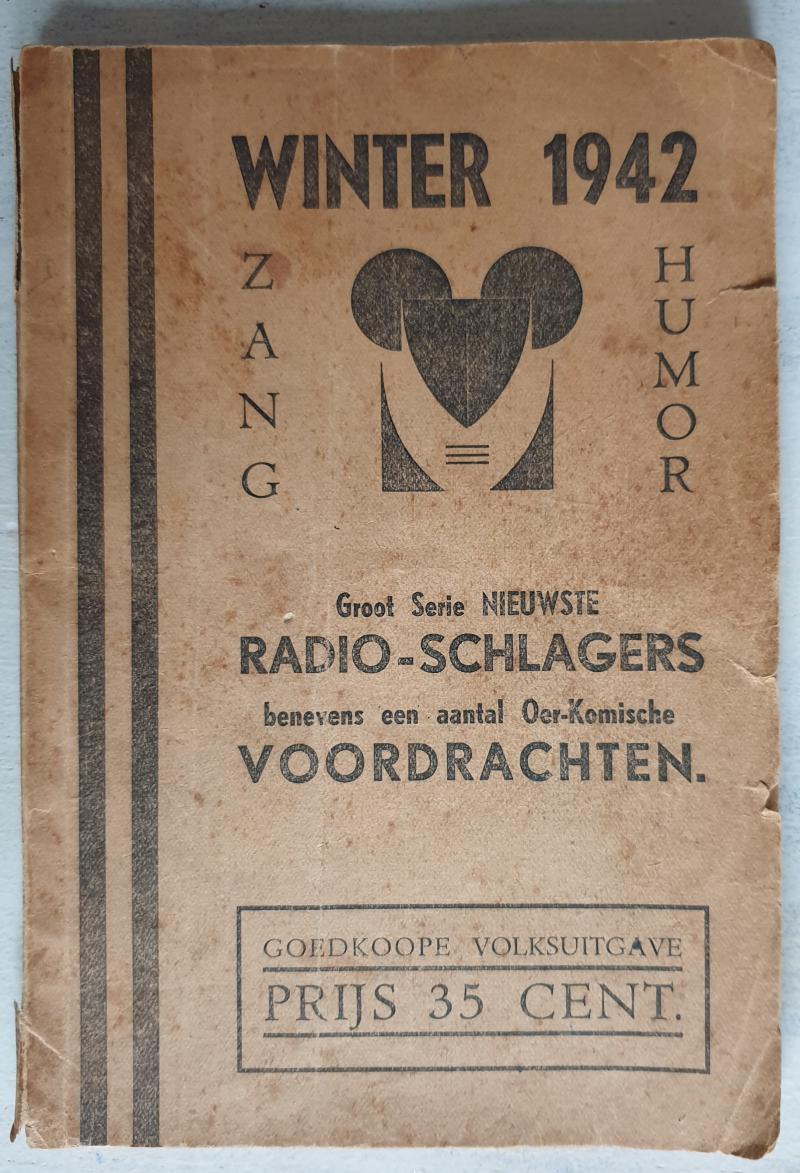 Winter 1942 - Radio-schlagers benevens een aantal Oer-Komische Voordrachten