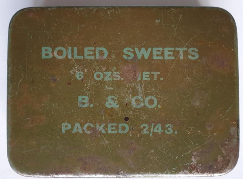 Boiled Sweets Tin B & CO 2/43
