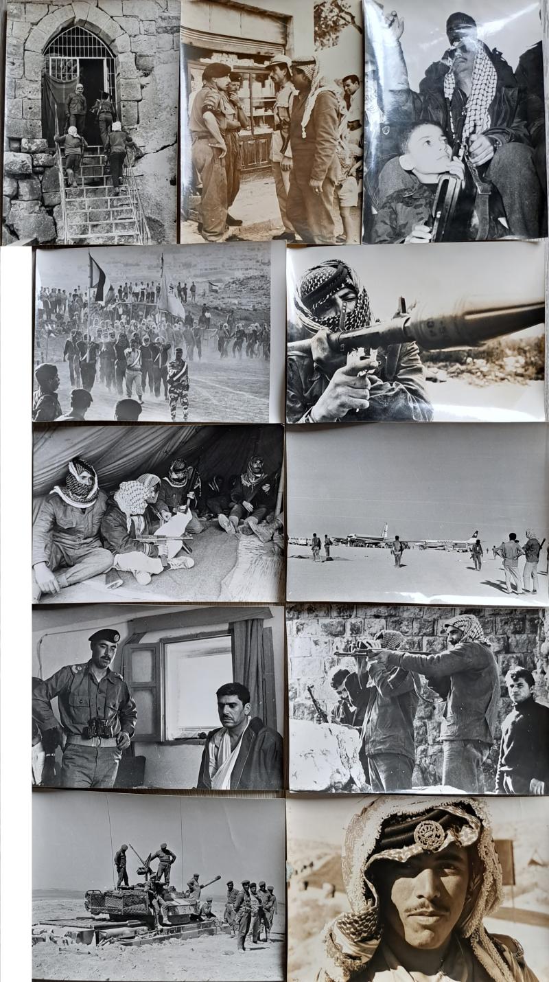 11 Press Photograph from the seventies of Jordanian Conflict