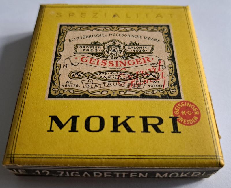 German MOKRI zigaretten - Full Package